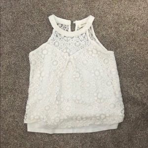 Lace tank